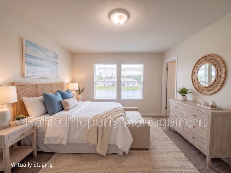 Modern 3 Bed / 2.5 Bath Townhome with Smart Tech, Pond View & Resort Amenities! property image