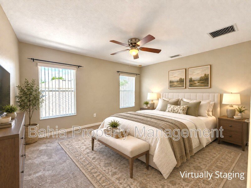Must-See 3BR/2.5BA Corner Townhome | Resort-Style Living in Signature Lakes | Private Courtyard property image